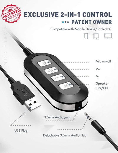 MPOW BH071A USB Auricular