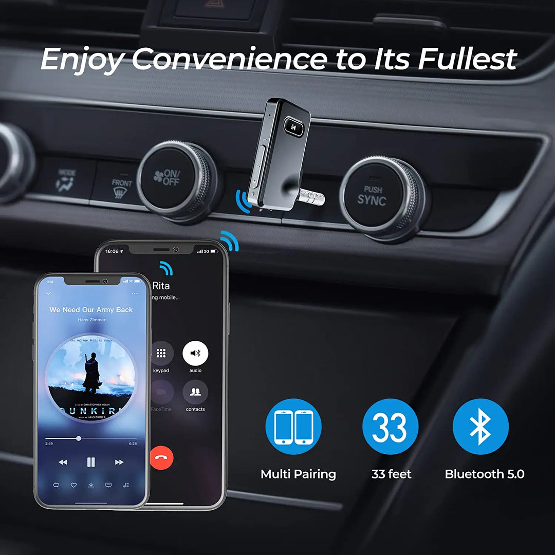 Mpow bluetooth car discount
