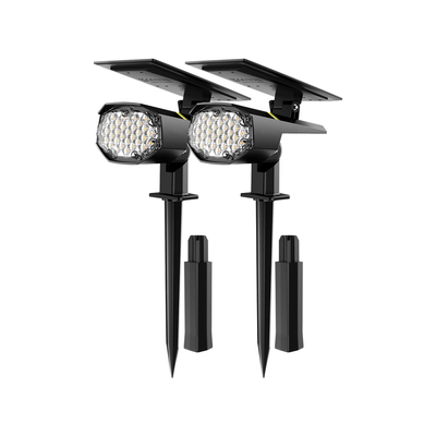 CD237 Solar Landscape Spotlights Outdoor Pro 2 Pack