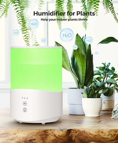 MPOW Humidifiers for Bedroom with 7 Color Lights