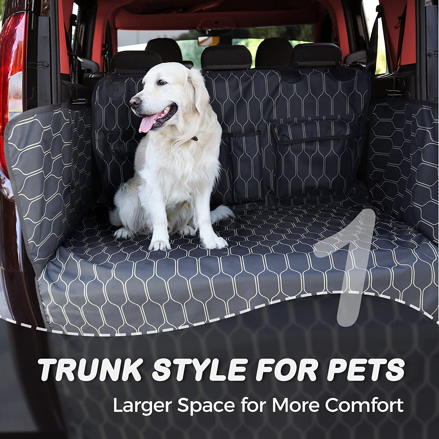 Cargo Liners - Paw Prints Trunk Protector for Dogs - India