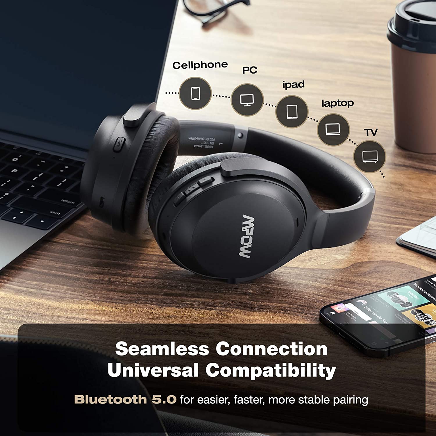 Audifonos mpow on sale h5
