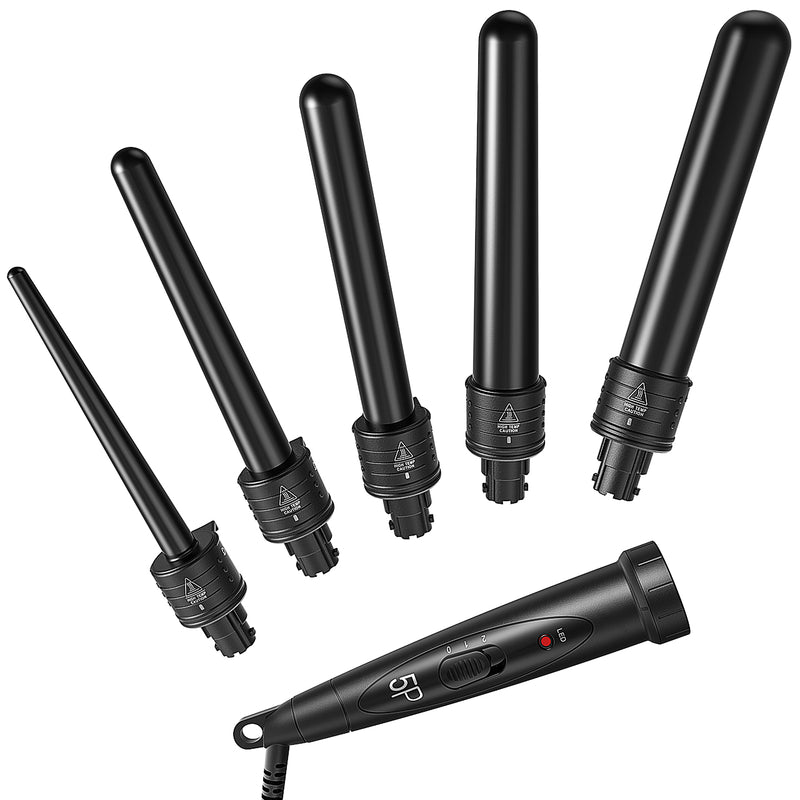 001BB 5 in 1 Curling Wand Set (US ONLY)