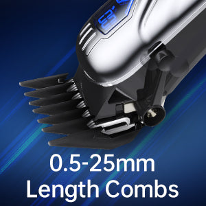 094AS Hair Clippers with 10 Combs