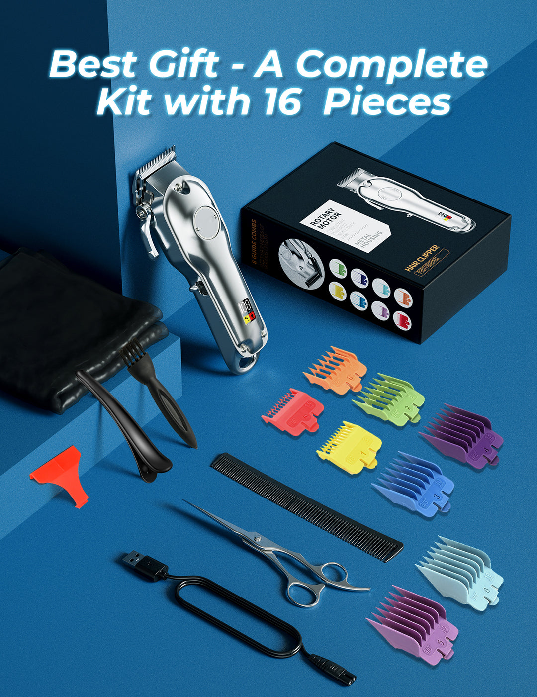 079AS Hair Clippers for Men Professional – MPOW