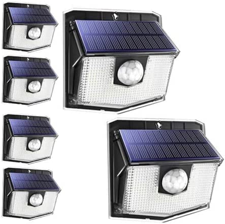 293AB Solar Lights Outdoor 6 Pack Cold White