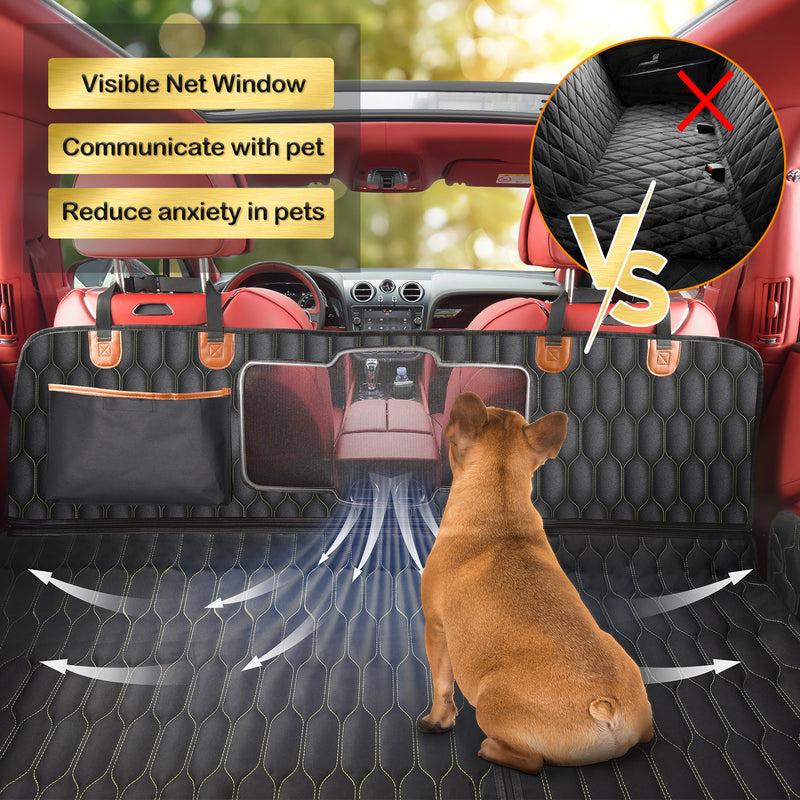 GD093 4-in-1 Dog Car Seat Cover