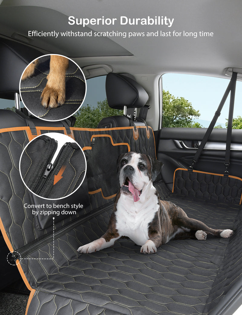 GD093 4-in-1 Dog Car Seat Cover