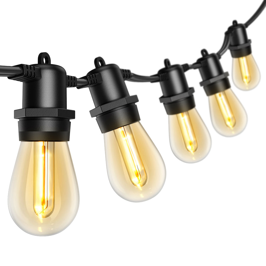 Mpow Solar String Lights 50ft - Outdoor solar string lights