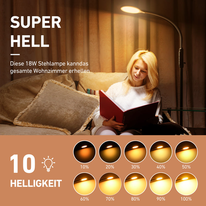 626AB LED Floor Lamp 10 Modes (US ONLY)