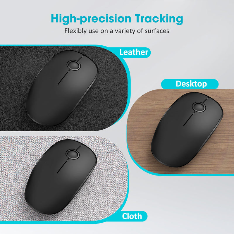 071 2.4G Slim Wireless Mouse with Nano Receiver