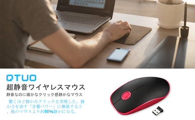 071 Mini 2.4G Slim Wireless Mouse with Latest Nano Receiver