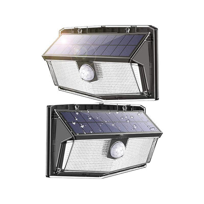 CD217 300 LED Solar Motion Sensor Lights 2 Pack