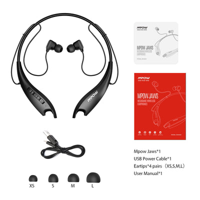 MPOW Jaws Gen-3 Neckband Wireless Earphones