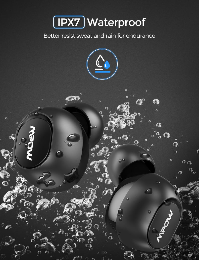 Mpow T5/M5 aptX True Wireless Earbuds con cancelación de ruido cVc 8.0