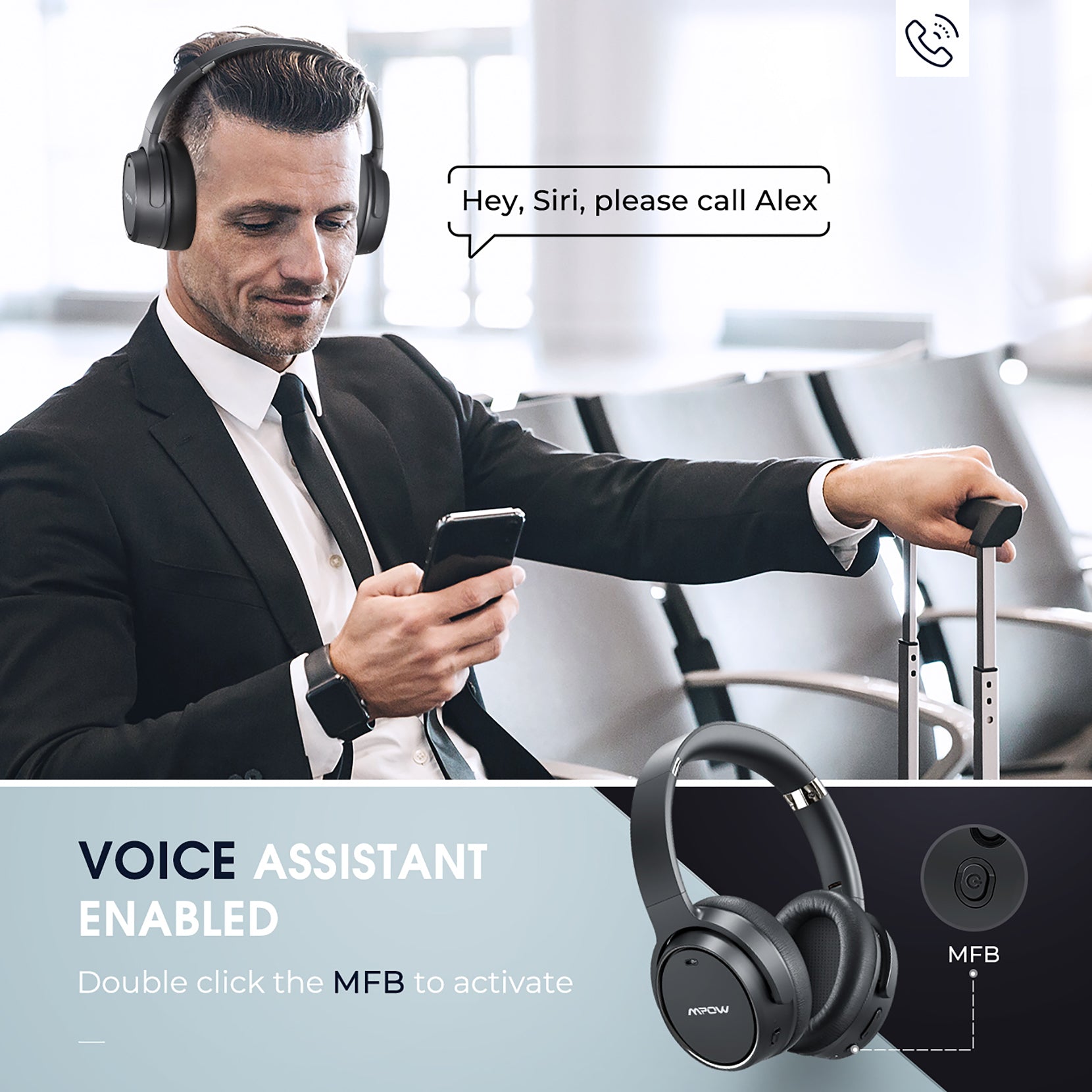 Mpow hybrid hotsell noise cancelling headphones