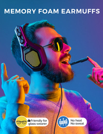 MPOW BH336 Gaming Headset Black