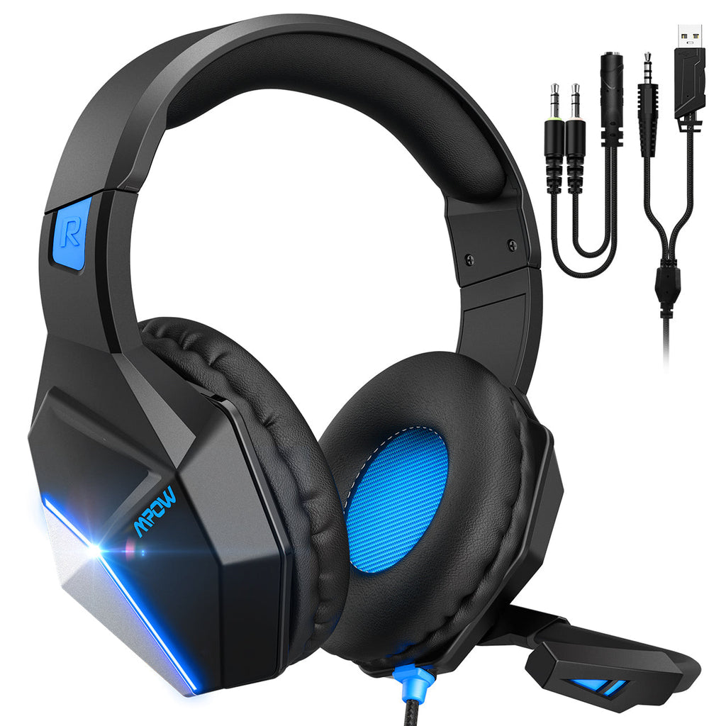 Mpow BH414 Gaming Headset Wired with Bass Audio