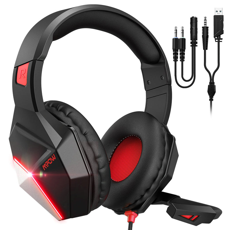 Mpow BH414 Gaming Headset Wired with Bass Audio