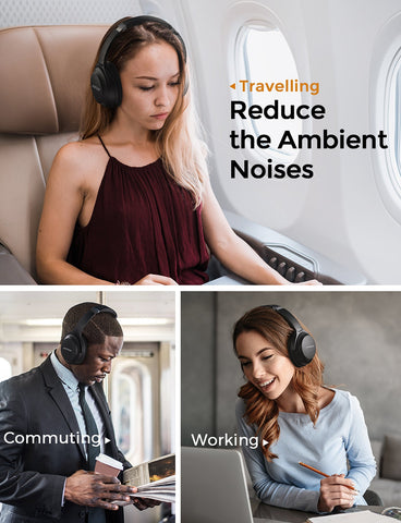 [wholesale: $26.6-$36.6 /piece] Mpow H12 IPO Active Noise Cancelling Headphones