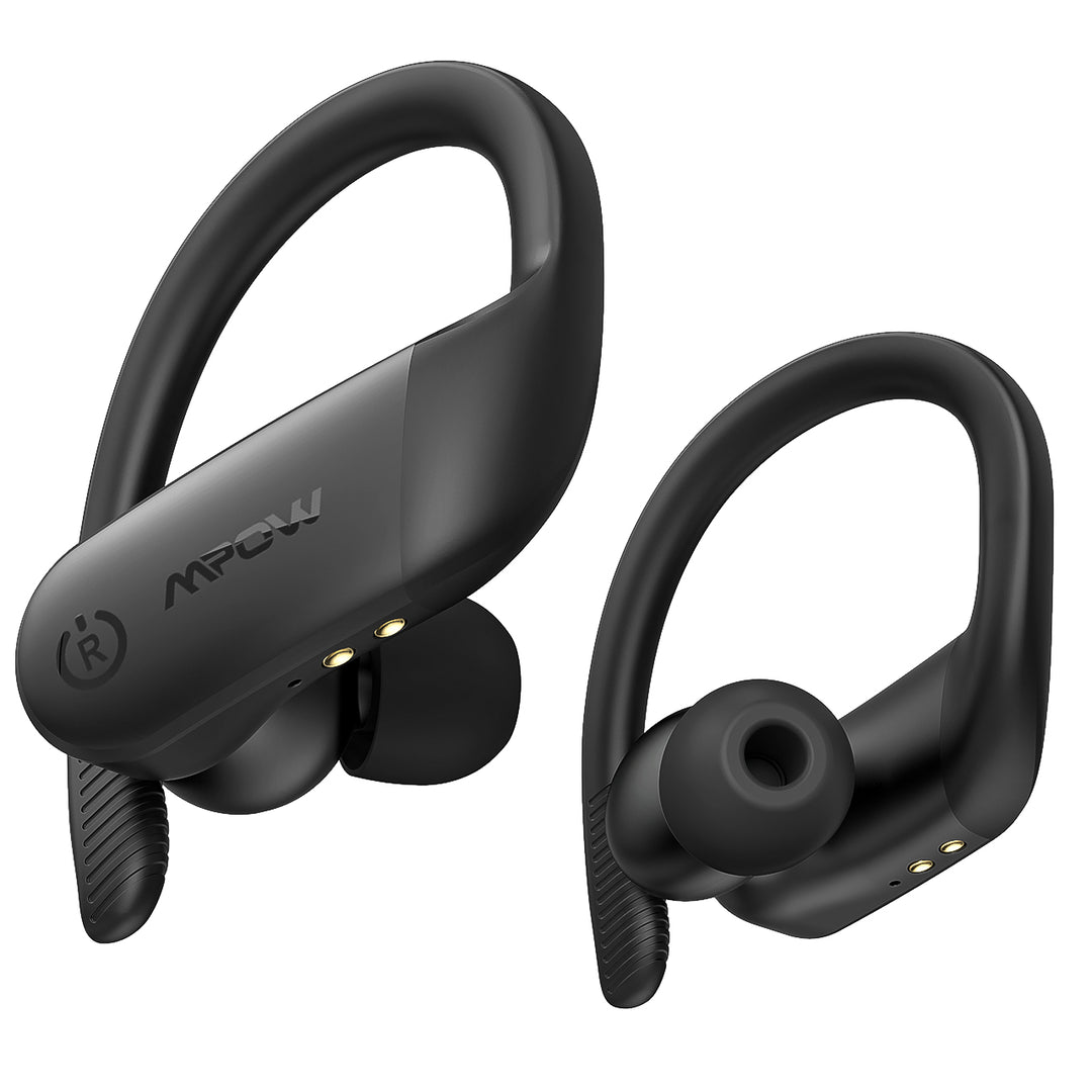 Mpow Bluetooth Headset Wireless Earbuds with Earhooks