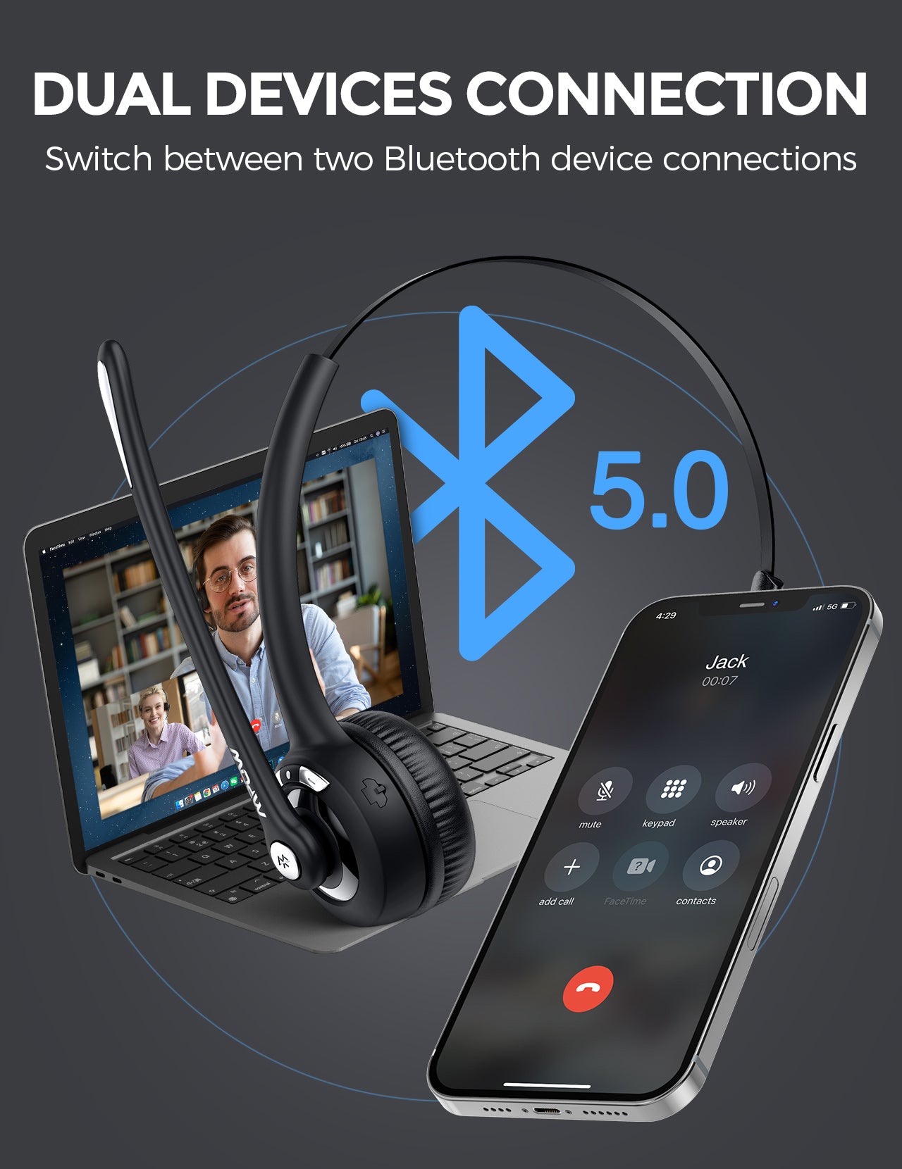 Mpow pro trucker bluetooth discount