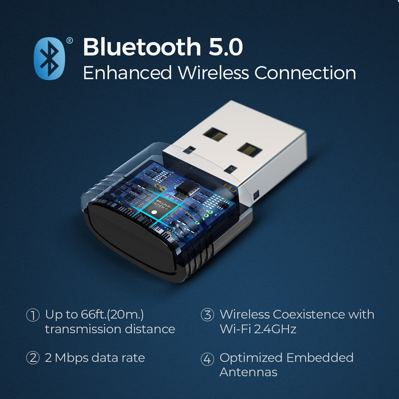 High Quality Wireless 5.0 USB Dongle