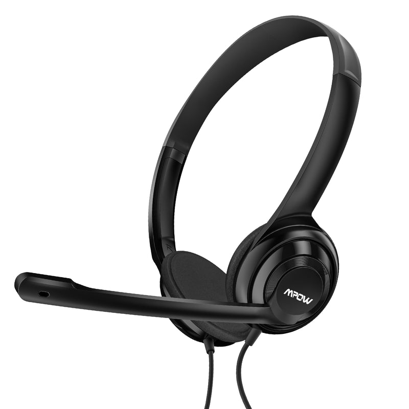 Mpow HC9 Stereo PC Headset with 3.5mm Jack/Y Adapter