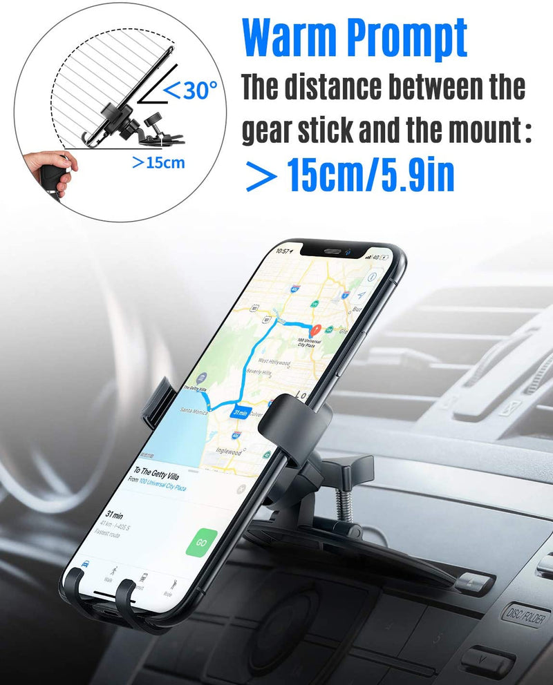 Mpow 051B CD Slot Car Phone Mount (without mpow logo) – MPOW