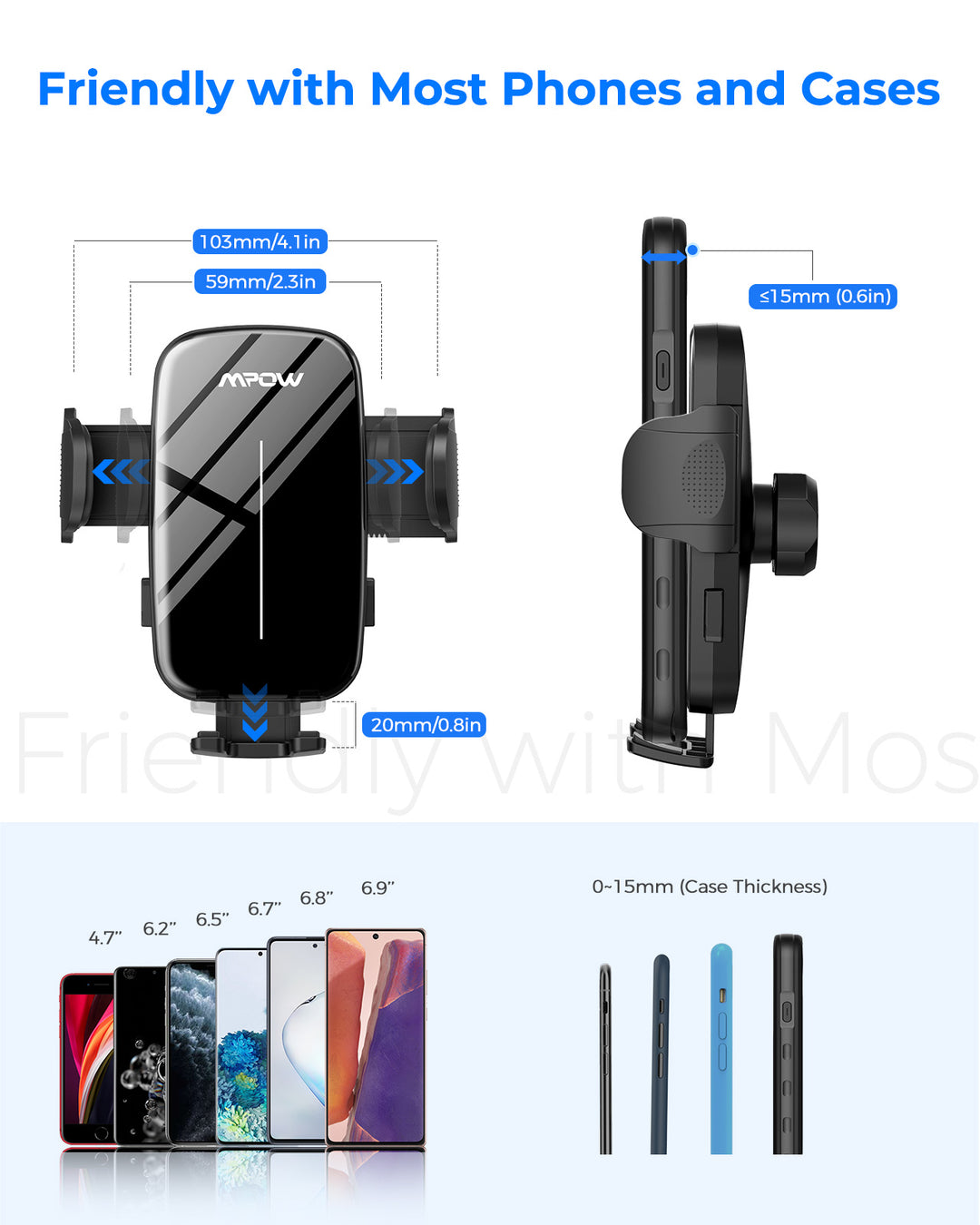 Phone Holder Mpow Phone Holder Mpow CD Slot Car Phone Holder