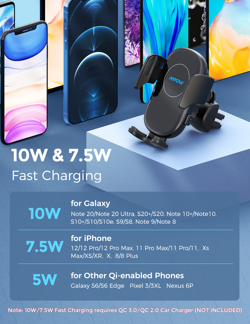 Mpow CA166A Wireless Car Charger