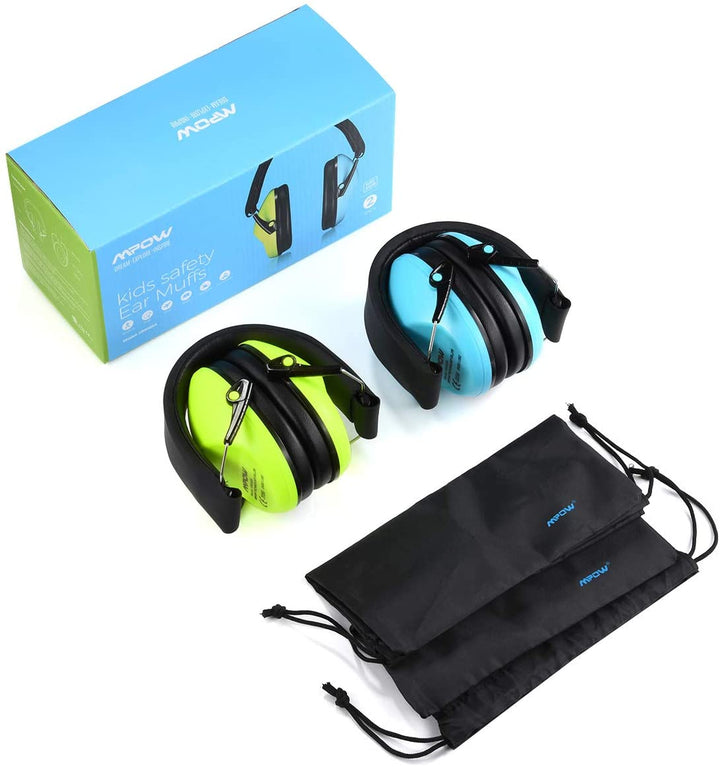 MPOW HP111A Kids Safety Earmuffs, 2 Pack, NRR 25dB Noise