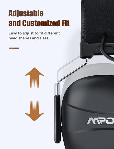 MPOW HP119A AM/FM Radio Ear Protection with Bluetooth Technology
