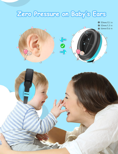 MPOW HP122A Baby Ear Portection, NRR 31dB Noise Reduction Ear Muffs