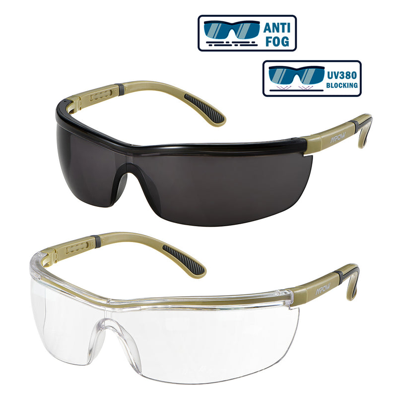 MPOW HP125A Safety Glasses, 2 Pairs