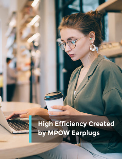 [wholesale: $7.9-$12/piece] MPOW HP133B Ultra Soft Foam Earplugs, 60Pairs, Upgraded, 38dB SNR