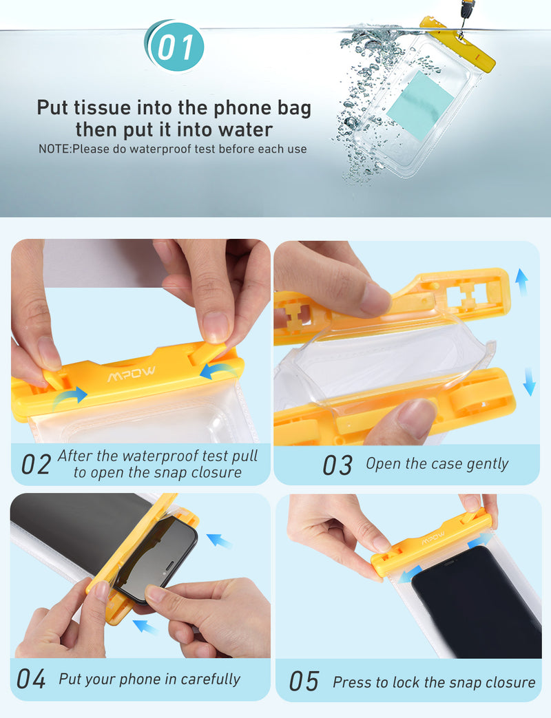 Mpow 097AY Waterproof Phone Pouch