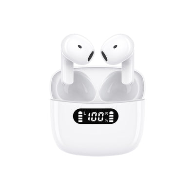 Wireless Earbuds Bluetooth 5.2 Light-Weight HiFi Stereo Headphones with LED Digital Display