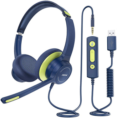 Mpow HC6 USB  Headset with Microphone for Skype/Webinar