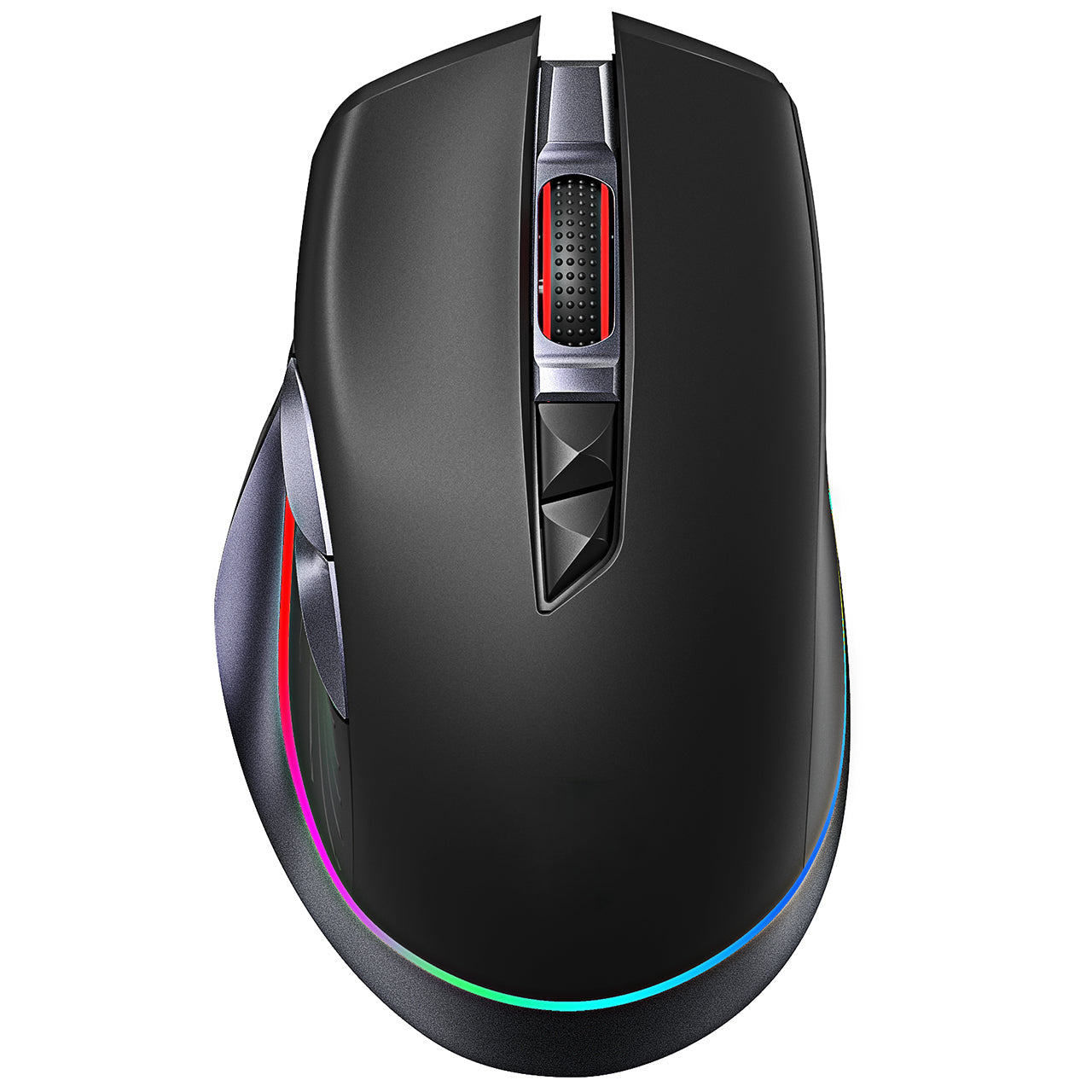 PC255A Rechargeable RGB Gaming Mouse Wireless Wired,10000 DPI MPOW
