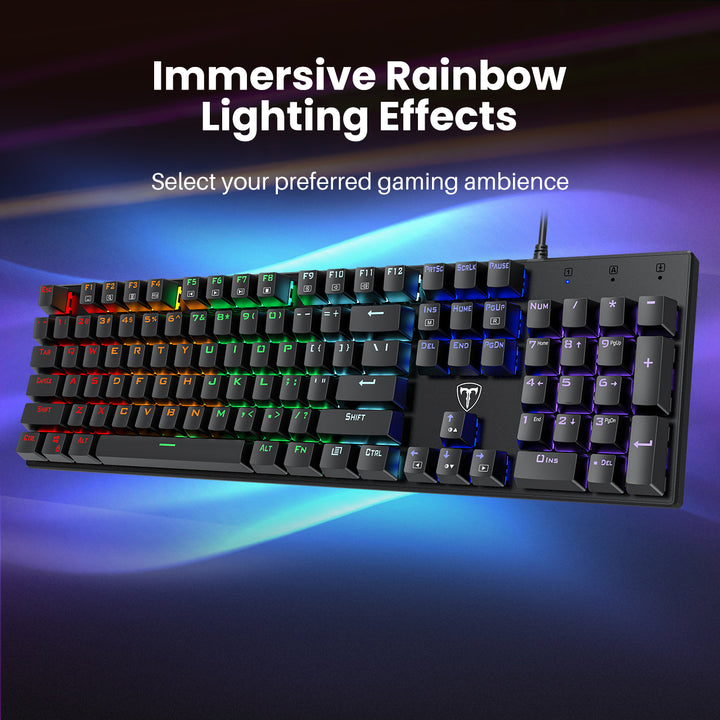 PC305 Full Size Mechanical Gaming Keyboard - – MPOW