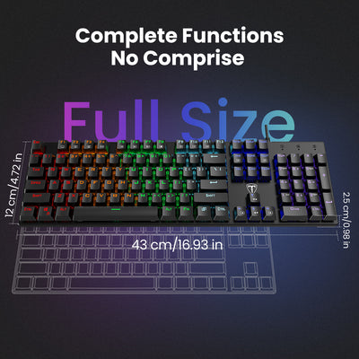 PC305 Full Size Mechanical Gaming Keyboard -