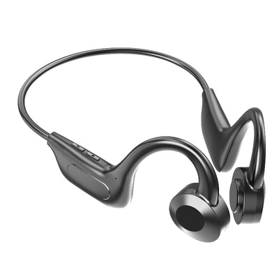 Bluetooth Bone Conduction Sport Headphones, Open-Ear Wireless Running Headphones w/Stereo Sound,Bluetooth 5.0 Earbuds Hearing Protection Earphone w/IPX5 Waterproof/9Hrs neckband headphones