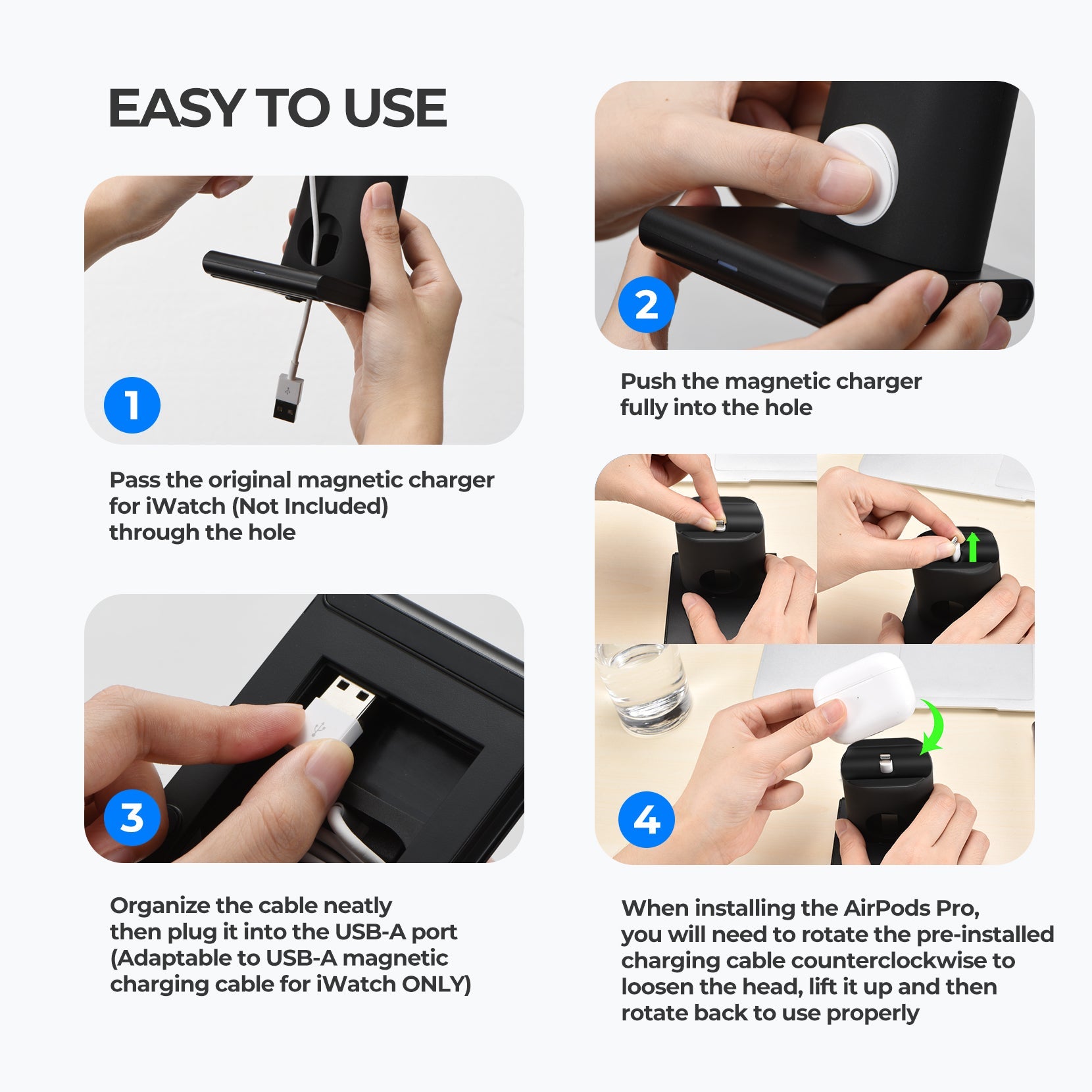 Seneo 3 in 1 wireless charger review shop