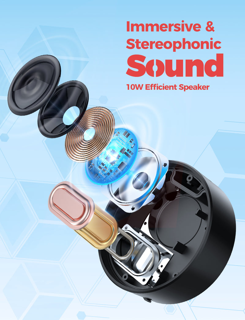 MPOW Soundhot Q2 Bluetooth-Dusche-Lautsprecher