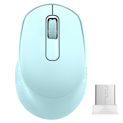Wireless Mouse 2.4G Silent, Mint Green