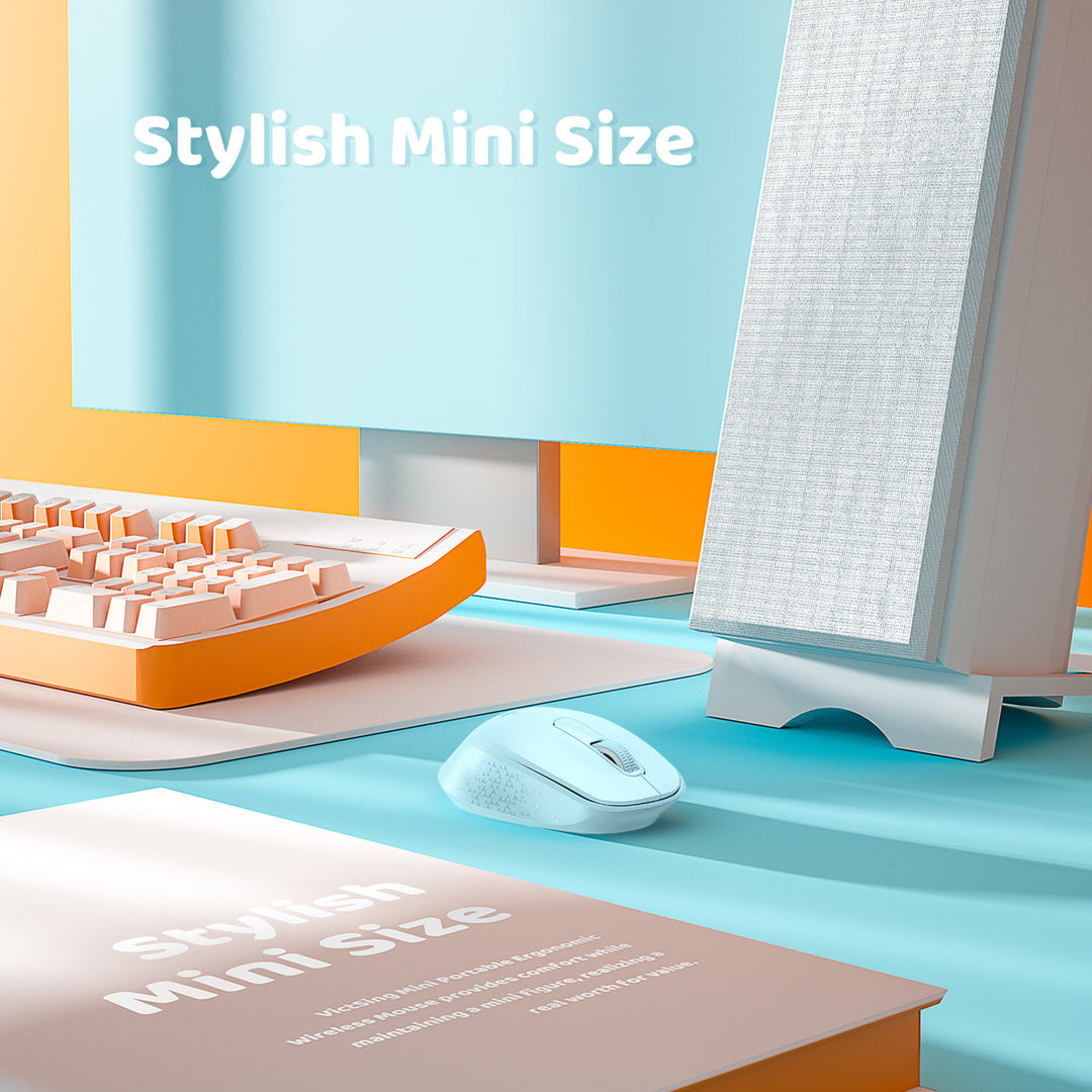 Wireless Mouse 2.4G Silent, Mint Green – MPOW