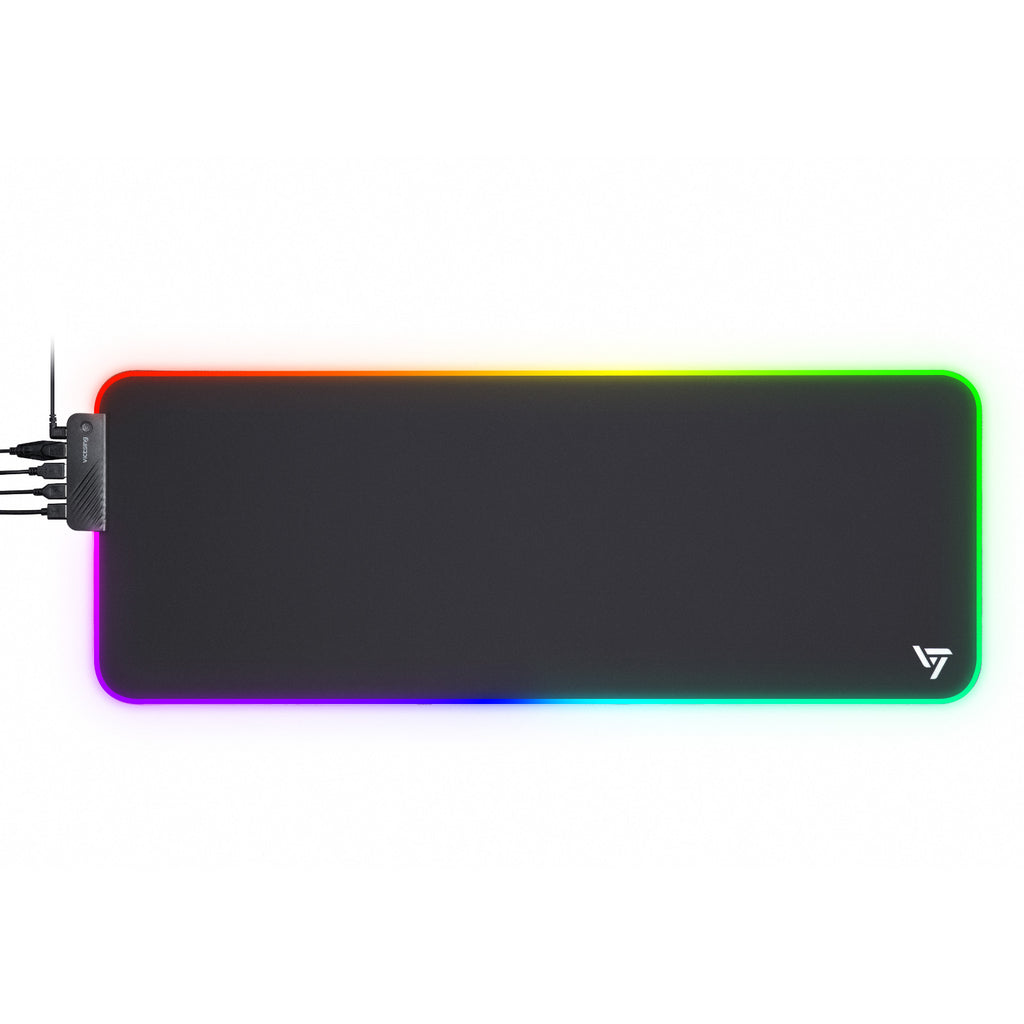 PC342 XXL RGB Gaming Mouse Pad with 4 USB Ports, 31.5