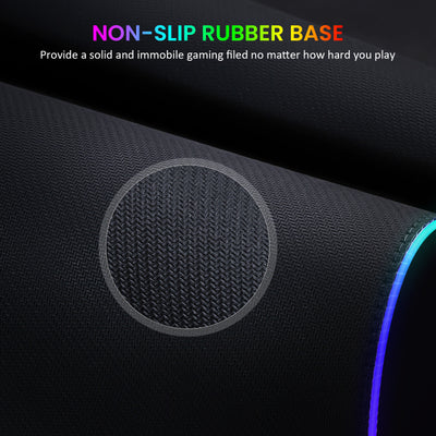 PC342 XXL RGB Gaming Mouse Pad with 4 USB Ports, 31.5"x11.8"