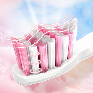 126AP Electric Toothbrush with 8 Heads Pink